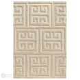 thumbnail image 6 of Teppich Homes Beige Geometric Pattern Wool Area Rug 6x9 - Soft Tufted Carpet for Living and Bedroom Decor, 6 of 7