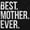 Black, variant on Best Mom Ever Cute Happy Mothers Day Women's Long Sleeve T Shirt Brisco Brands X