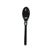 Spoon WeGo Polystyrene Spoon, Black, 1000/Carton