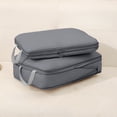 thumbnail image 5 of AuroraX Waterproof Travel Storage Bag Portable Clothing Storage Bag Compression Foldable Lightweight Durable Luggage Packing Bag for Travel Gray, 5 of 6