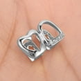 thumbnail image 6 of Unique Bargains 1 Pc Fake Grills Hip Hop Rhinestone Heart Teeth Grillz Silver Tone, 6 of 6