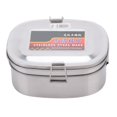 thumbnail image 2 of Abbracc Conteneur de Stockage Alimentaire en Acier Inoxydable Bento - Double Couche TG, comme Double Couche L, 2 of 9