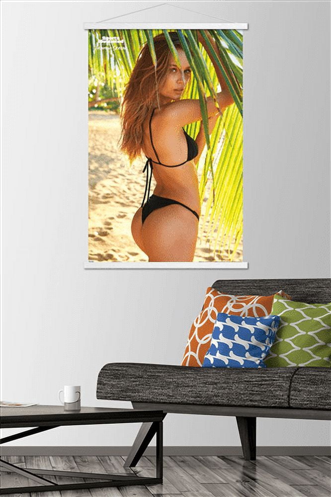 Sports Illustrated: Swimsuit Edition - Josephine Skriver 20 Wall Poster with Magnetic Frame, 22.375" x 34"