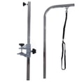 thumbnail image 4 of Table de Toilettage pour Chien Pliable, Bras en Acier Inoxydable Multifonctionnel avec Pince en Forme de L pour Animaux Chiens Chats, 4 of 8