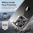 thumbnail image 3 of Funda de teléfono ESR Air Armor Series para iPhone 15 Pro - Transparente, 3 of 7
