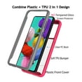thumbnail image 3 of Galaxy A52 4G / Galaxy A52 5G Case, Sturdy Case for 2021 Samsung Galaxy A52 5G, Njjex Full-Body Rugged Transparent Clear Back Bumper Case Cover for Samsung Galaxy A52 2021 -Hot Pink, 3 of 10