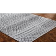 thumbnail image 2 of Kalaty Citadel Area Rug CD-873 Contemporary Design with Rectangle Grey, 5'6" x 8'6", 2 of 4