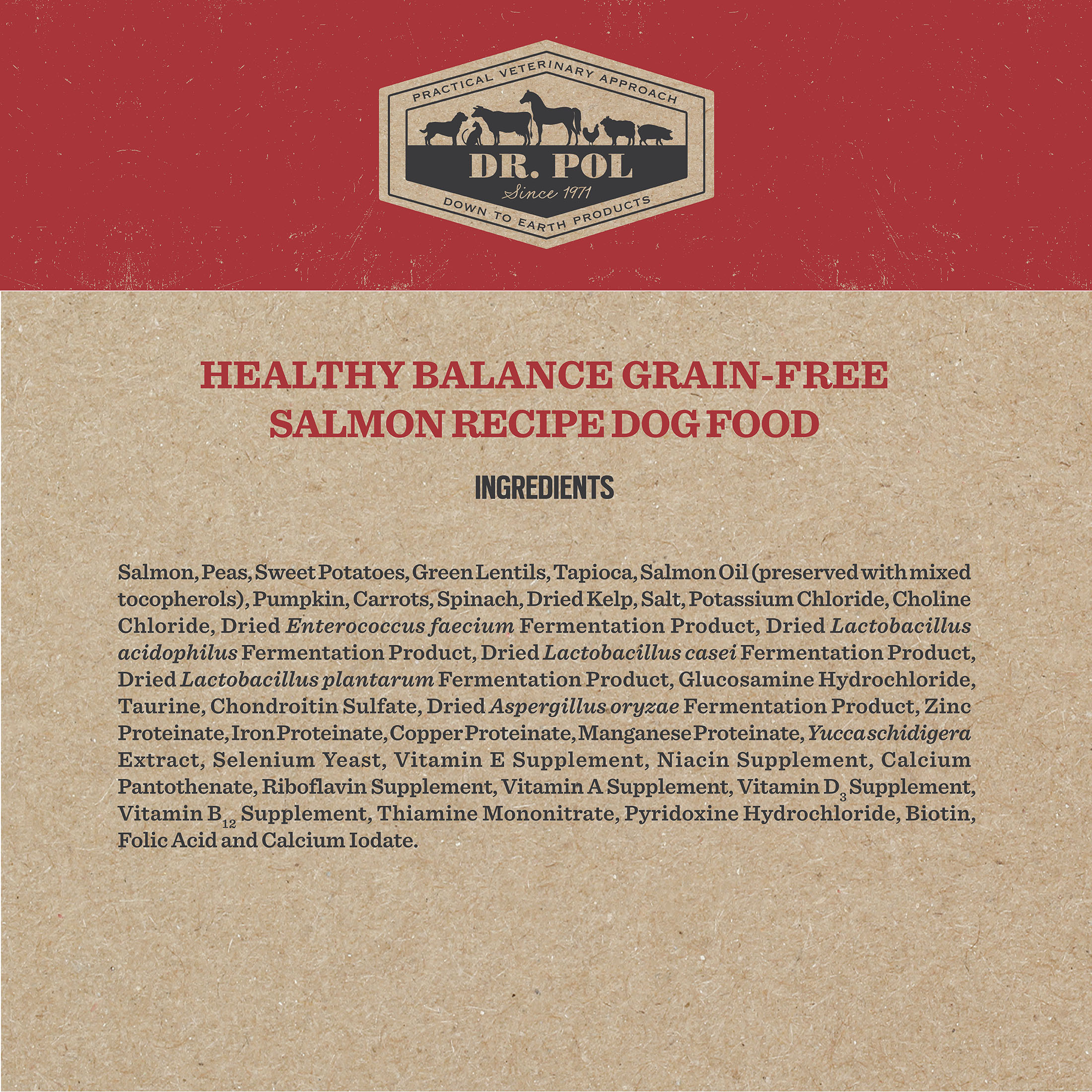 Dr. Pol Healthy Balance Limited Ingredient Grain-Free Salmon Dog Food photo 4