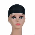 thumbnail image 6 of LHWEN Elastic Nylon Wig Cap, Brown Skin Color Women'S Wig Cap, Wig Bald Cap Storage Care, Wear A Lace Through Net Cap In Front Of Wig Net Beauty Salon Straight Hair Fun Lace Wavy Curls Braided Hair, 6 of 9