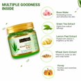 thumbnail image 2 of Gel de aloe vera INDUS VALLEY Bio Organic 400 ml con té verde, 2 of 7