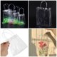 thumbnail image 4 of FELTECHELECTR 24 bolsas de PVC transparentes para regalo, para envolver regalos, para fiestas, 4 of 5
