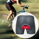 thumbnail image 1 of Pantalones cortos ciclismo, mallas ciclismo con acolchado, cómodos para hombres y mujeres, con absorción impactos, suaves, ropa deportiva, 3XL, 1 of 8