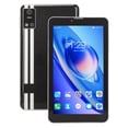 thumbnail image 3 of Tableta de 7 pulgadas 2GB RAM 32GB ROM Soporte máximo Tarjeta 128G TF Tableta de llamadas 3G Tableta de doble banda 5GWifi para Android 10 100-240V Negro Enchufe de EE. UU., 3 of 8