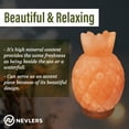 thumbnail image 6 of Nevlers Natural Himalayan Salt Lamp - Pineapple Shaped - Dimmer Cord - Pink - Traditional, 6 of 9
