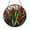 Acrylic 3.5 Inch, variant on Stained Glass Style Ladybug Window Hanging, Lively Garden Art Decor for Bright Interior Windows