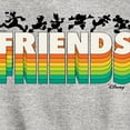 thumbnail image 3 of Disney - Mickey & Friends - Rainbow - Toddler And Youth Long Sleeve Graphic T-Shirt, 3 of 5