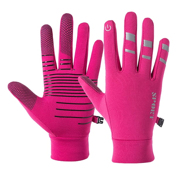 Guantes cálidos de invierno Vellón más terciopelo Guantes de ciclismo para deportes al aire libre engrosados Wmkox8yii jkg6318
