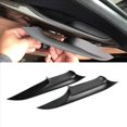 thumbnail image 3 of 4x for - 7 Series F02 2008-2014 Door Pull Handle Covers, Rear Door Handle Carrier Trim Cover Kit, Left+Right Rear,2 x Rear left handle cover 2 x Rear right handle cover,Black, 3 of 5