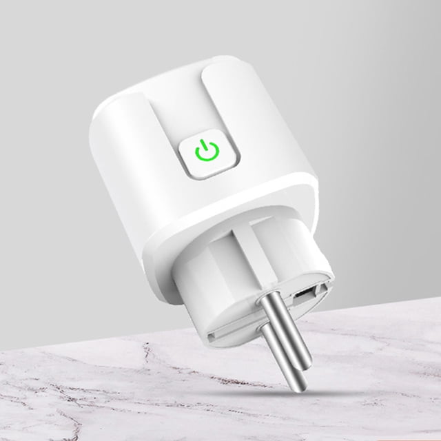 Monitoreo de energía de enchufe inteligente WiFi Tuya para dormitorio de estudio de sala de estar Hugtrwg Nuevos Originales