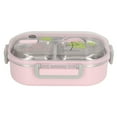thumbnail image 4 of Stainless Steel Lunch Box Illustration Style Leak Proof Thermal Insulation Lunch Box Compartment Liner For School ANGGREK Otros, 4 of 8