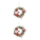 thumbnail image 2 of Inteprter Guirnalda de Navidad Guirnalda de Navidad Ornamento de decoración al aire libre reutilizable Anciano 2Conjunto, 2 of 6
