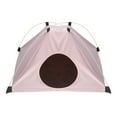 thumbnail image 2 of Pet Dogs Cats Foldable Tent Soft Nests Breathable Sleeping Bed House Kennel, 2 of 10