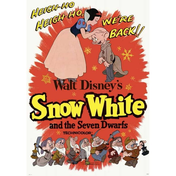 Snow White and the Seven Dwarfs - movie POSTER (Style A) (11