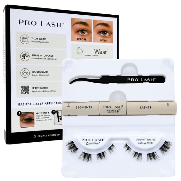 Kit de extensiones de pestañas Pro Lash SoftWear Mini Clusters