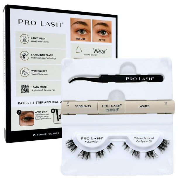 Kit de extensiones de pestañas Pro Lash SoftWear Mini Clusters