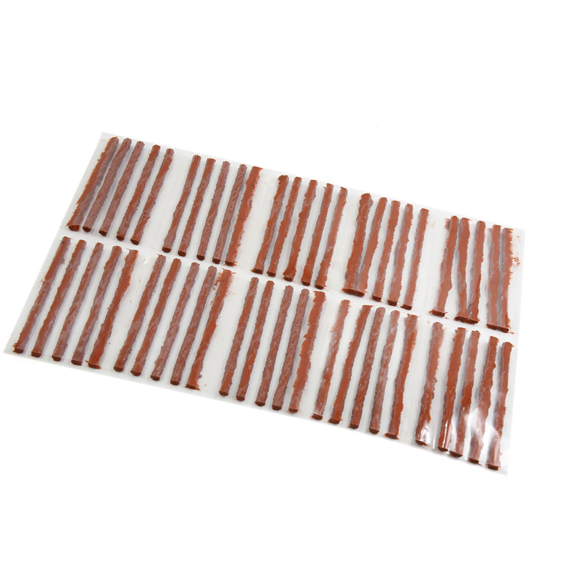 Unique Bargains 50Pcs Tubeless Tyre Repair Seal Strip Puncture Recovery for Car Motorcycle