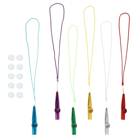 SOPOTUTU Beginner Kazoo Aluminum Alloy with Lanyard 1 Set