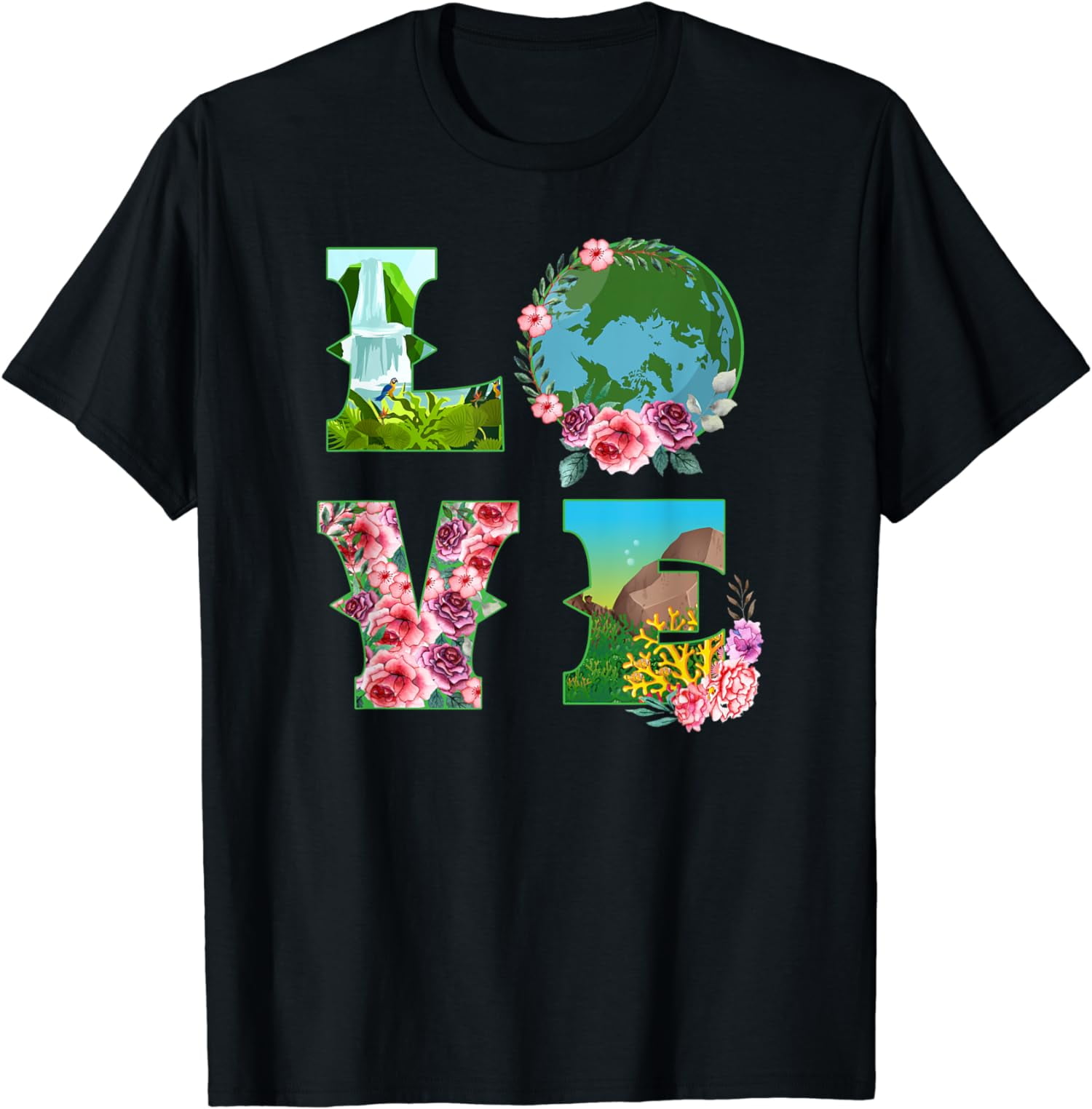 Recycle Reuse Renew Rethink Crisis Environmental Activism T-Shirt - Foto 4