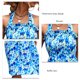 thumbnail image 5 of Vestido con volantes florales,Vestido con volantes florales Vestido estampado estampado Vestido de verano para mujer Características mejoradas, 5 of 6