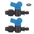 thumbnail image 1 of Conector de plástico de 20 piezas, válvula de tubo de manguera de agua, accesorios en T para riego por goteo de jardín, 1 of 8