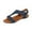 Blue, variant on OAVQHLG3B Women's Sandals on Summer Ladies Flat Heel Slippers Sandals Casual Women's Shoes