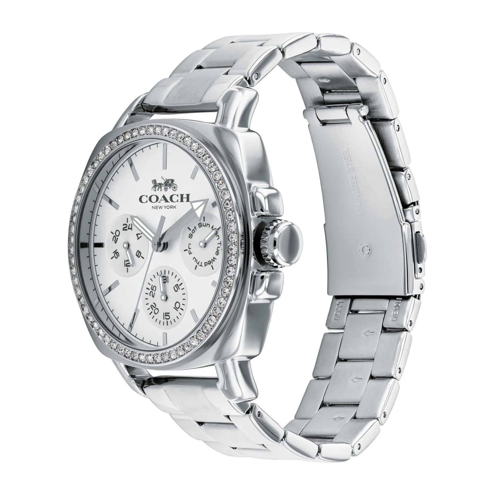 Authentic Coach Woman’s Boyfriend watch stainless steel 8.225.099 0293.1 COACH Women main image 4