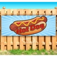 thumbnail image 1 of Hot Dog 13 oz Vinyl Banner With Metal Grommets, 1 of 4