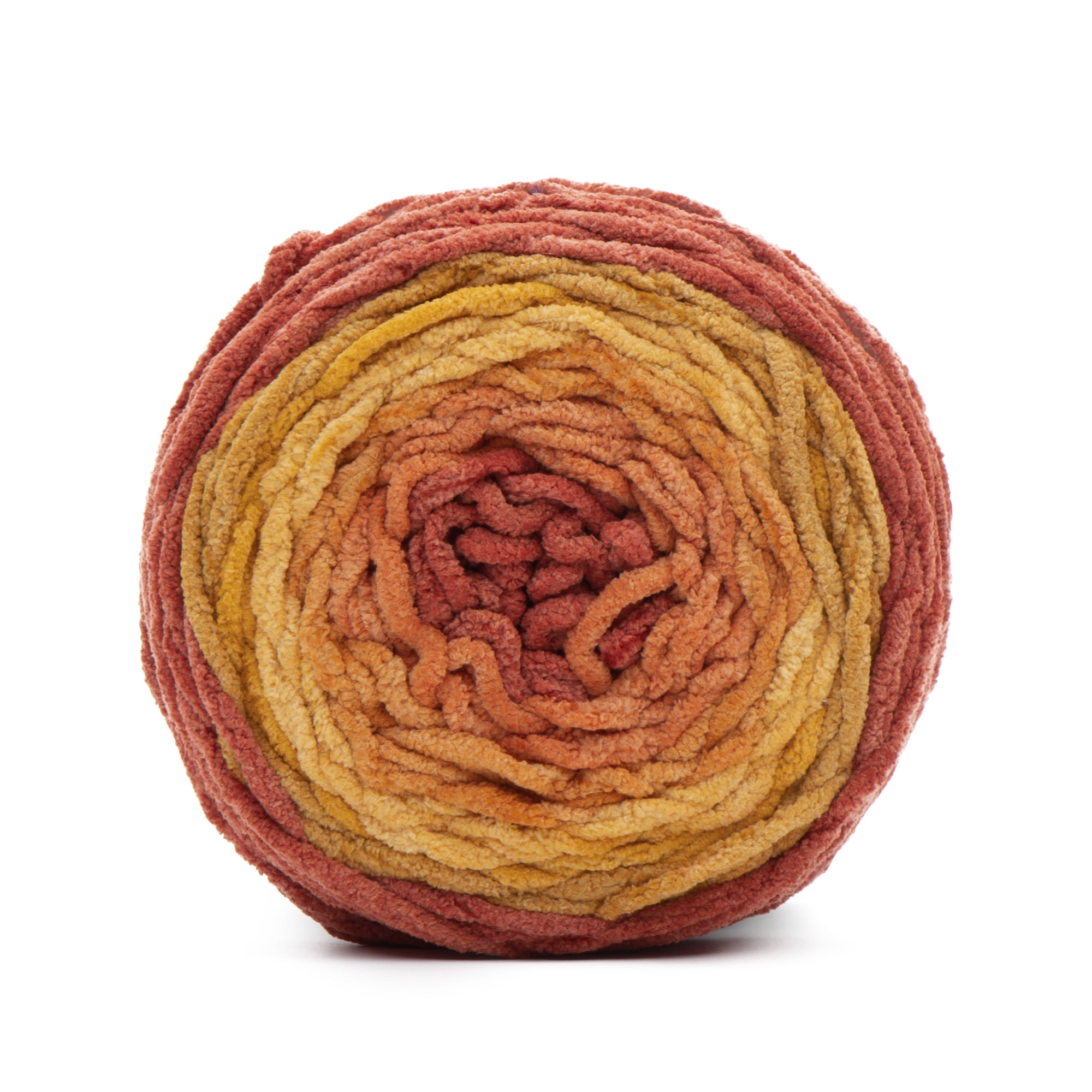Bernat® Blanket Ombre BB™ #6 Super Bulky Polyester Yarn, Orange Crush Ombre 300g 2pk