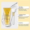 thumbnail image 3 of Kojic Acid Turmeric Night Wrapping Mask, Peel off Facial Mask with Brush, 3 of 5