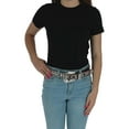 thumbnail image 2 of CTM  1 1/2 Inch Western Rhinestone Belt ( Available) (Women's Plus), 2 of 3