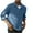 Blue, variant on Fesfesfes Blouse Shirt for Men New Casual Corduroy Long Sleeve Lapel Shirt Casual Loose Comfortable Youth Under $10