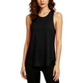 thumbnail image 3 of yillto Womens Athletic Tank Racerback Sleeveless Lightweight Loose Summer Running Yoga Tee Shirts, 3 of 6