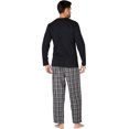 thumbnail image 2 of Intimo Men's Woven Pant With Long Sleeve Screen Print T-Shirt Set, 2 of 4