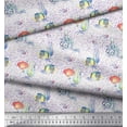 thumbnail image 3 of Soimoi Cotton Duck Fabric Fish & Octopus Ocean Print Fabric by Yard 42 Inch Wide, 3 of 3