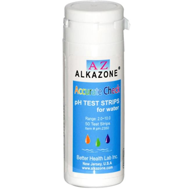 Alkazone 0293498 Accurate Check pH Test Strips For Water 50 Strips