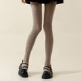 thumbnail image 2 of Bas de Compression Unis pour Femmes Chaussettes Hautes au-Dessus du Genou Automne Hiver Confort, 2 of 4