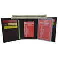 thumbnail image 4 of Leather Mens Trifold Wallet Zipper Money Compartment 55 CF, 4 of 46