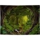 thumbnail image 1 of Tapiz de pared NQ bosque verde natural 50 X 60 pulgadas, 1 of 5