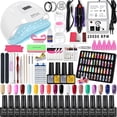 thumbnail image 1 of Kit profesional de uñas acrílicas, decoración de uñas, esmalte de Gel, juego de manicura, taladro eléctrico, herramientas para uñas, 1 of 4