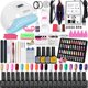 thumbnail image 1 of Kit profesional de uñas acrílicas, decoración de uñas, esmalte de Gel, juego de manicura, taladro eléctrico, herramientas para uñas, 1 of 4